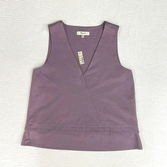 Madewell Tops - Madewell Purple Sleeveless Tank Top​